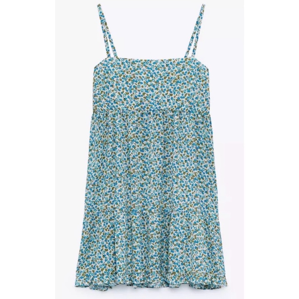 Zara‎ Floral Print Mini Dress